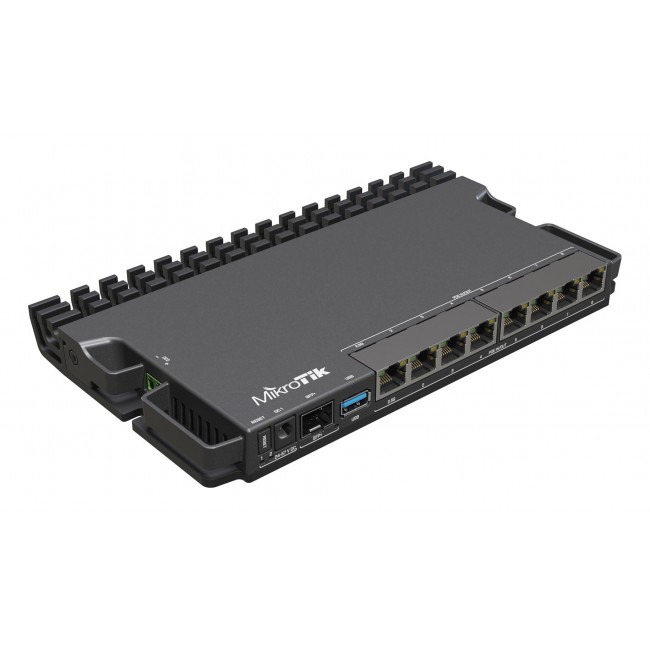 Mikrotik RB5009UG+S+IN wired router 2.5 Gigabit Ethernet Black