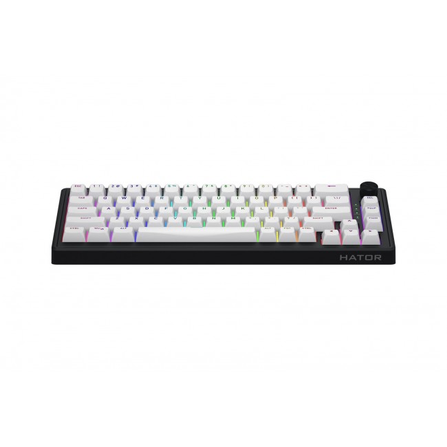 HATOR Skyfall Wireless 65 keyboard Gaming USB + RF Wireless + Bluetooth QWERTY US English Black, White