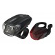 Ansmann 1600-0254 bicycle light Rear lighting + Front lighting (set) LED