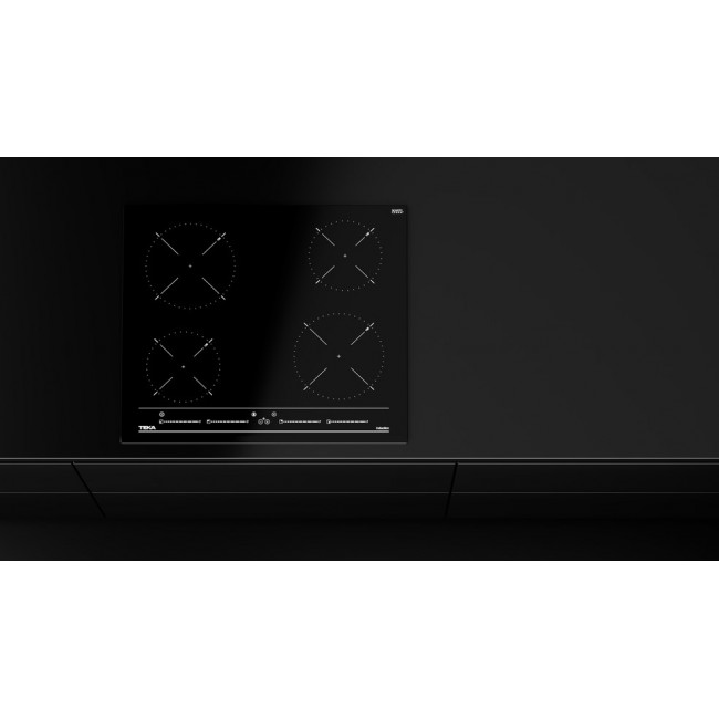 Teka IZC 64010 MSS Black Built-in 60 cm Zone induction hob 4 zone(s)