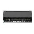 Digitus Desktop CAT 6A, Class EA patch panel, shielded, black Digitus Desktop CAT 6A, Class EA patch panel, shielded, black
