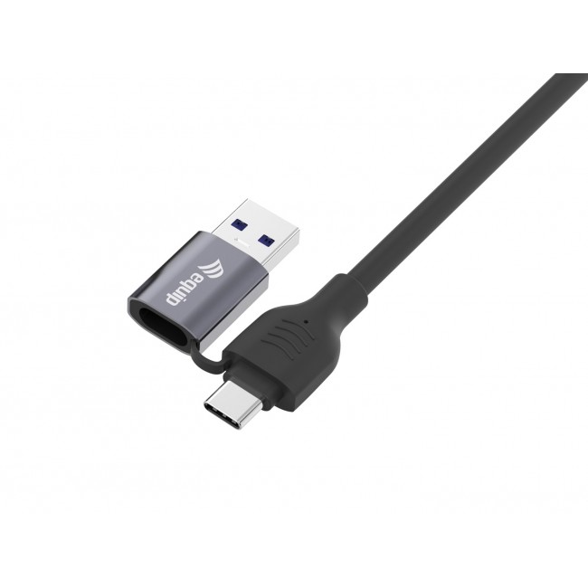 Equip 2 in 1 USB-C + A to RJ45 Gigabit Ethernet Cable, 5.0m Equip 2 in 1 USB-C + A to RJ45 Gigabit Ethernet Cable, 5.0m