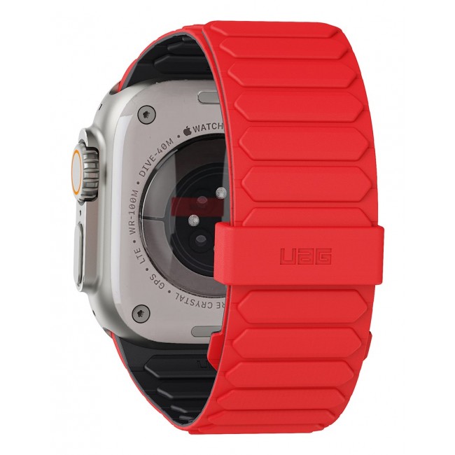 Urban Armor Gear 19416111319B smart wearable accessory Strap Ash, Red Silicone