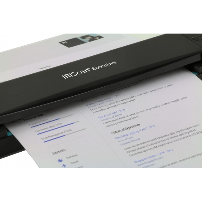 IRIS IRIScan Executive 4 - scanner med IRIS IRIScan Executive 4 - scanner med