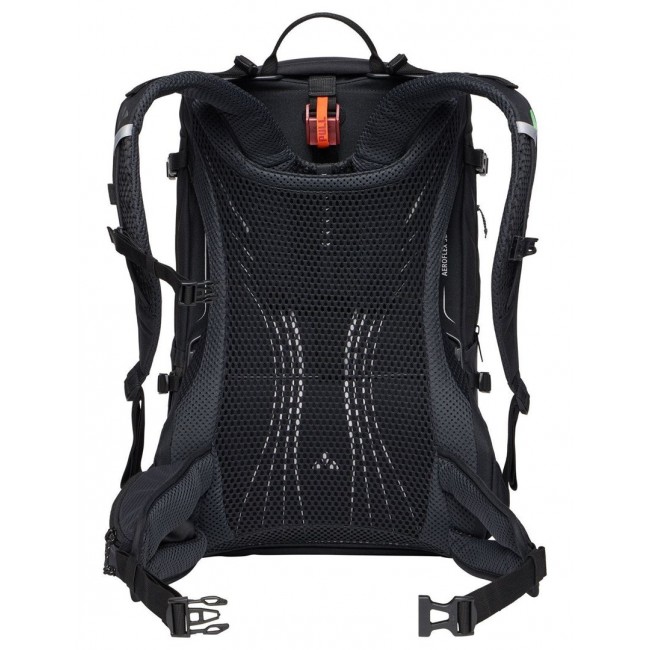 VAUDE Bike Alpin 23+5 backpack Sports backpack Black Polyamide, Polyurethane (PU), Polyester