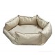 GO GIFT Hexagon beige XXL - pet bed - 90 x 63 x 16 cm