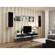 Cama TV stand VIGO NEW 30/140/40 white/black gloss