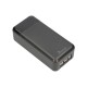 Extralink Powerbank EPB-124 30000mAh Black Power bank, Fast Charging, USB-C