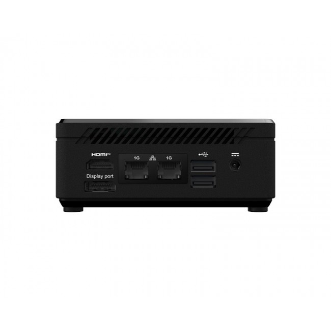 MSI Cubi ADL-002EU N100 mini PC Intel Celeron N 4 GB DDR4-SDRAM 128 GB SSD Windows 11 Pro Workstation Black MSI Cubi ADL-002EU N100 mini PC Intel Celeron N 4 GB DDR4-SDRAM 128 GB SSD Windows 11 Pro Workstation Black