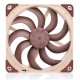 Noctua NF-A14X25 G2 LS-PWM computer cooling system Computer case Air cooler 14 cm Beige, Brown 1 pc(s)