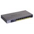 NETGEAR GS108PP Unmanaged Gigabit Ethernet (10/100/1000) Power over Ethernet (PoE) Black