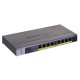 NETGEAR GS108PP Unmanaged Gigabit Ethernet (10/100/1000) Power over Ethernet (PoE) Black