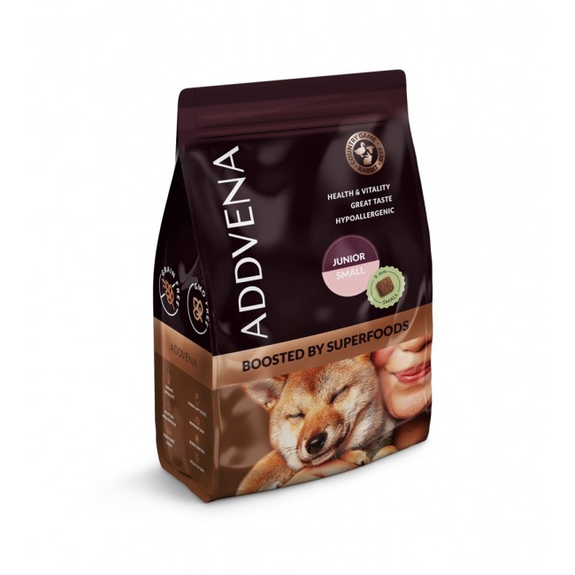 ADDVENA Boosted by superfoods Junior Small Beef - dry dog food - 2,5kg ADDVENA Boosted by superfoods Junior Small Beef - dry dog food - 2,5kg