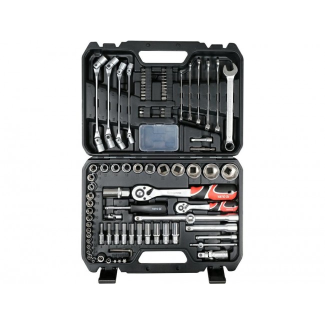 TOOL SET 1/4 , 1/2 KPL 93PCS YT-38784 YATO TOOL SET 1/4 , 1/2 KPL 93PCS YT-38784 YATO