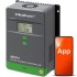 Qoltec Solarny regulator adowania MPPT z czujnikiem temperatury 80A |12V / 24V / 36V / 48V | LCD | Bluetooth | APP | GEL | LiFePO4