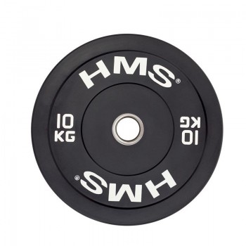 HMS Fitness BBR10 1 pc(s) Olympic Rubber-coated weight disc