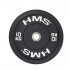 HMS Fitness BBR10 1 pc(s) Olympic Rubber-coated weight disc