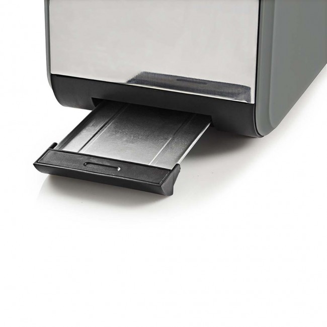 Nedis KABT510EGY toaster 6 2 slice(s) 900 W Grey