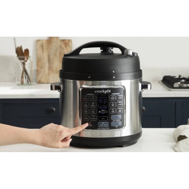 Crock-Pot CSC062X multi cooker 5.6 L 1400 W Black, Stainless steel