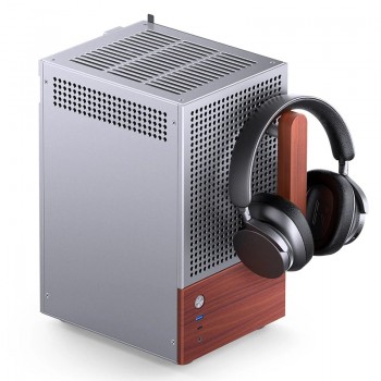 Jonsbo T6 PC Case, Mini-Tower, Mini-ITX, Glass, Wo