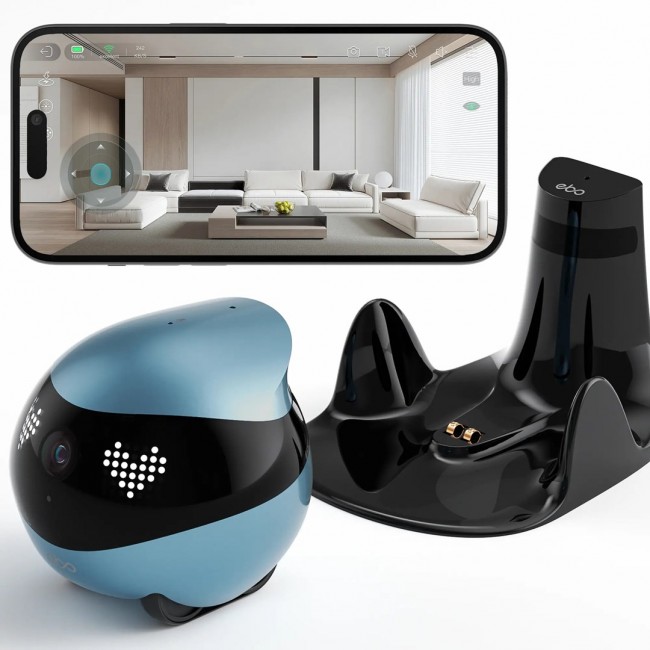 EBO AIR 2 - home monitoring robot (blue)