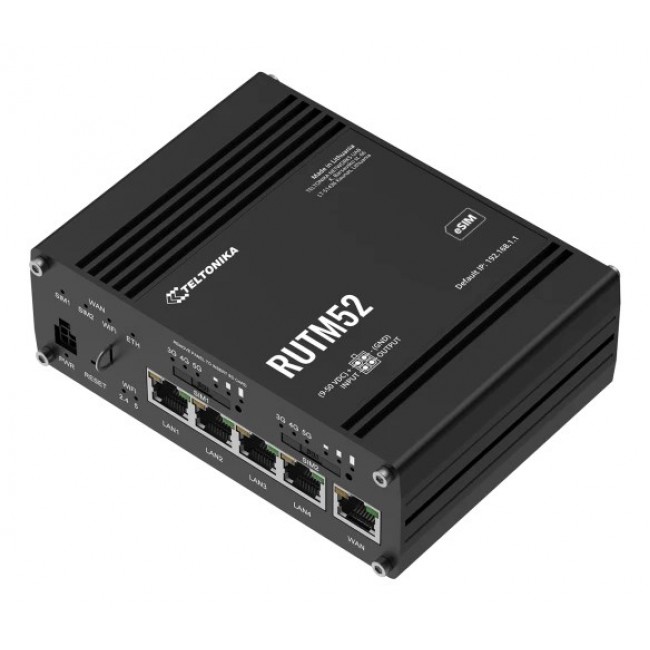5G LTE Dual Modem Teltonika Networks RUTM52 (EU)