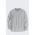 Bluza bez kaptura Carhartt Midweight L/S Pocket T-Shirt - heather grey rozmiar: m