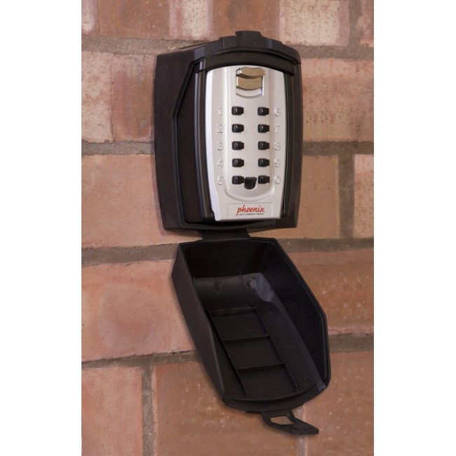 Phoenix Safe Co. KS0003C key cabinet/organizer Metal Black, Silver