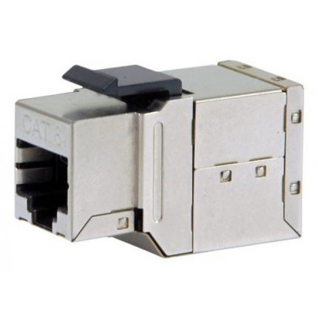 Equip Cat.6 Shielded Keystone Inline Coupler, 8pcs/Set