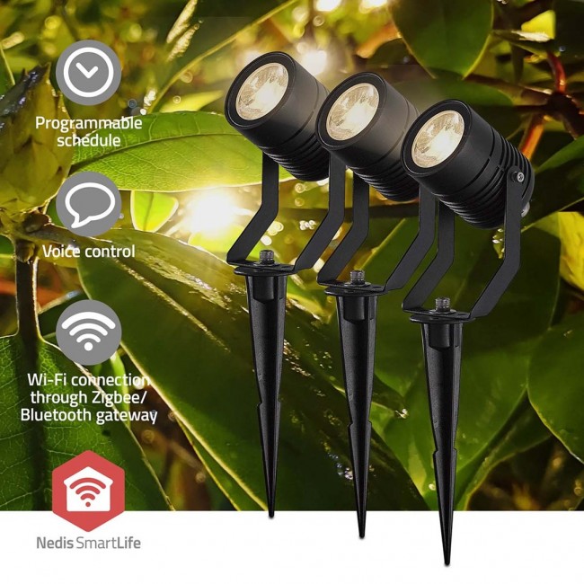 Nedis ZBLOS10RGBW3 outdoor lighting Outdoor ground lighting LED 9 W G Nedis ZBLOS10RGBW3 outdoor lighting Outdoor ground lighting LED 9 W G