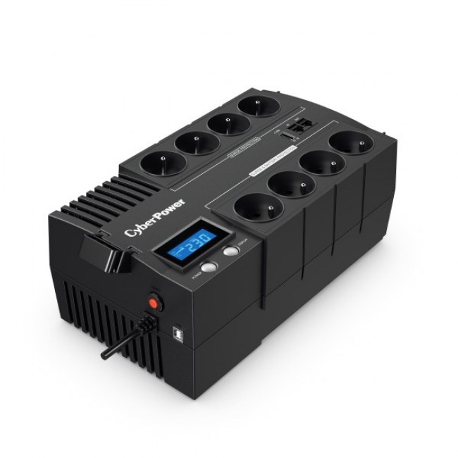 CyberPower BR1000ELCD-FR uninterruptible power supply (UPS) Line-Interactive 1 kVA 600 W 8 AC outlet(s) CyberPower BR1000ELCD-FR uninterruptible power supply (UPS) Line-Interactive 1 kVA 600 W 8 AC outlet(s)