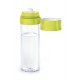 Brita Fill&Go lime green filter bottle +4filters