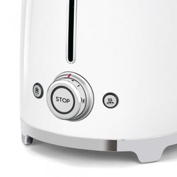 Smeg 50's Style Toaster TSF02WHEU White