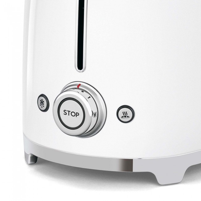 Smeg 50's Style Toaster TSF02WHEU White Smeg 50's Style Toaster TSF02WHEU White