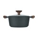 Resto Kitchenware Ran 2.4 L Round Black, Wood Resto Kitchenware Ran 2.4 L Round Black, Wood