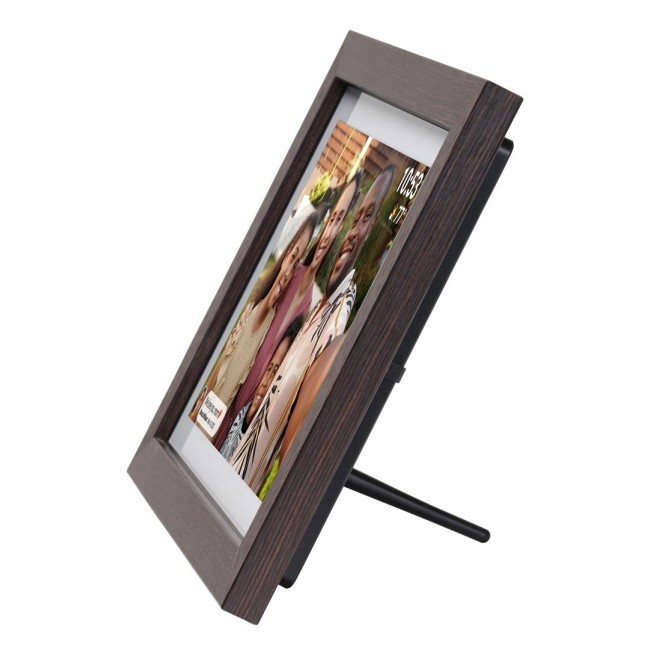 Denver PFF-1042DWMK2 digital photo frame Wood 25.6 cm (10.1