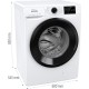 GORENJE WPNA94A1TWIFI/EN washing machine GORENJE WPNA94A1TWIFI/EN washing machine
