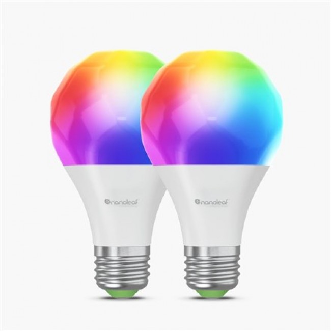Nanoleaf Essentials Smart Bulbs - 2-pack A60-E27