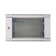 Extralink Rackmount cabinet 4U 600x600 Gray wall mounted