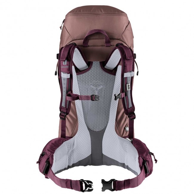 Deuter Futura Pro 38 SL women's hiking backpack - ashrose/cassis Deuter Futura Pro 38 SL women's hiking backpack - ashrose/cassis