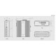 LevelOne 6-Port Gigabit Industrial Switch, 1 x SFP, 1 x SFP/RJ45 Combo, -40 C to 75 C, DIN-Rail