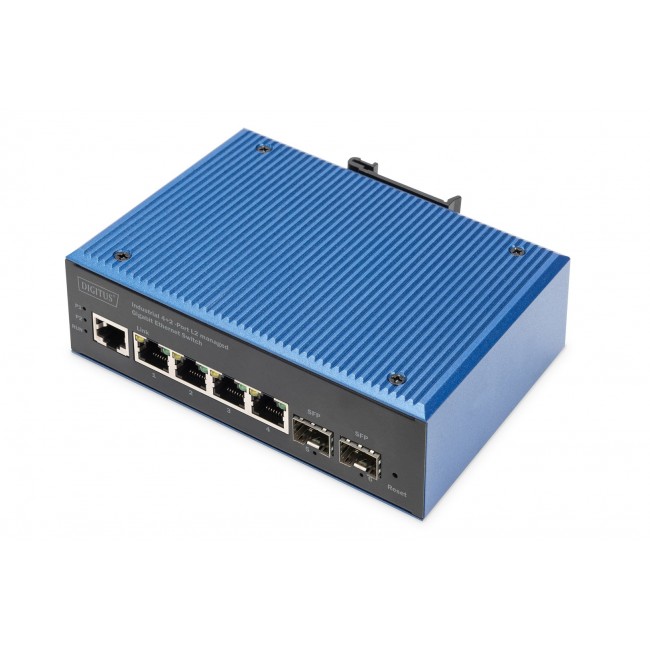 Digitus Industrial 4+2 -Port L2 managed Gigabit Ethernet Switch Digitus Industrial 4+2 -Port L2 managed Gigabit Ethernet Switch