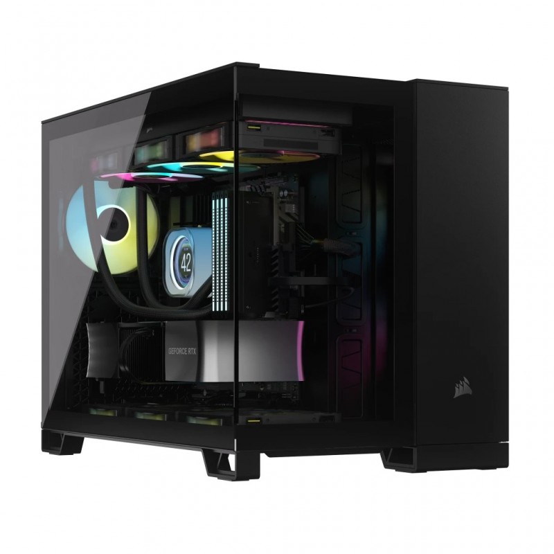 Corsair 2500X RGB Micro Tower Black Corsair 2500X RGB Micro Tower Black