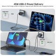 UNITEK P1129ABK01-EU mobile device charger Universal Black AC Fast charging Indoor