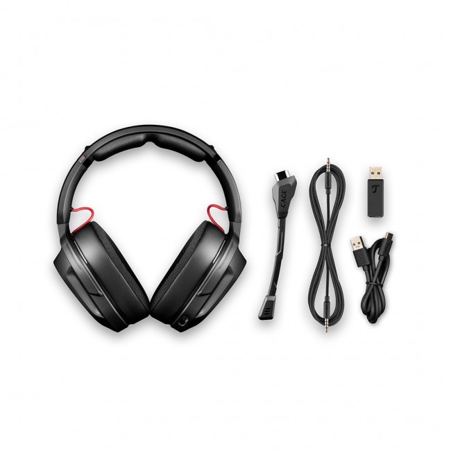 Teufel CAGE PRO Headset Wireless Head-band Gaming USB Type-C Bluetooth Black