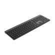 Gembird KB-WPS-03-CYRL Dual-mode pro-business slim wireless keyboard, 2.4G+BT, RU layout