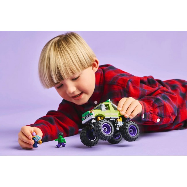 LEGO MARVEL 76312 The Hulk Truck vs. Thanos