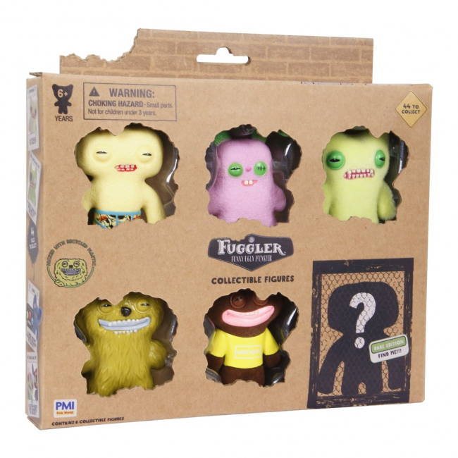 FUGGLER S1 COLLECTIBLE FIGURES - 6 PACK DELUXE BOX (ASSORTMENT)