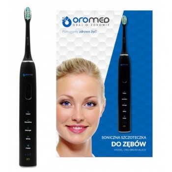 Oromed ORO-BRUSH BLACK electric toothbrush Adult Sonic toothbrush