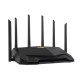 ASUS TUF Gaming AX6000 wireless router Gigabit Ethernet Dual-band (2.4 GHz / 5 GHz) Black